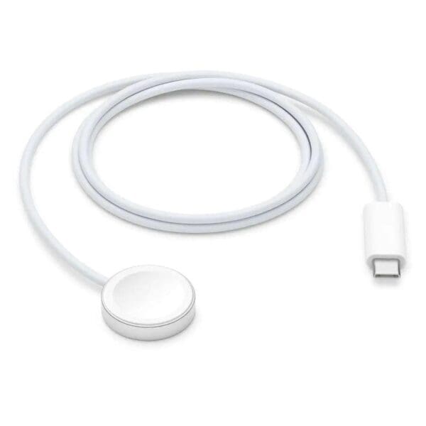 Apple Watch Magnetic Fast Charger To USB-C Cable (1M)  – White (MLWJ3)