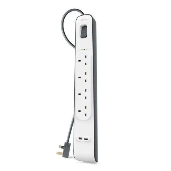 Belkin Surge Plus Protector with USB C.Port / 4 Outputs