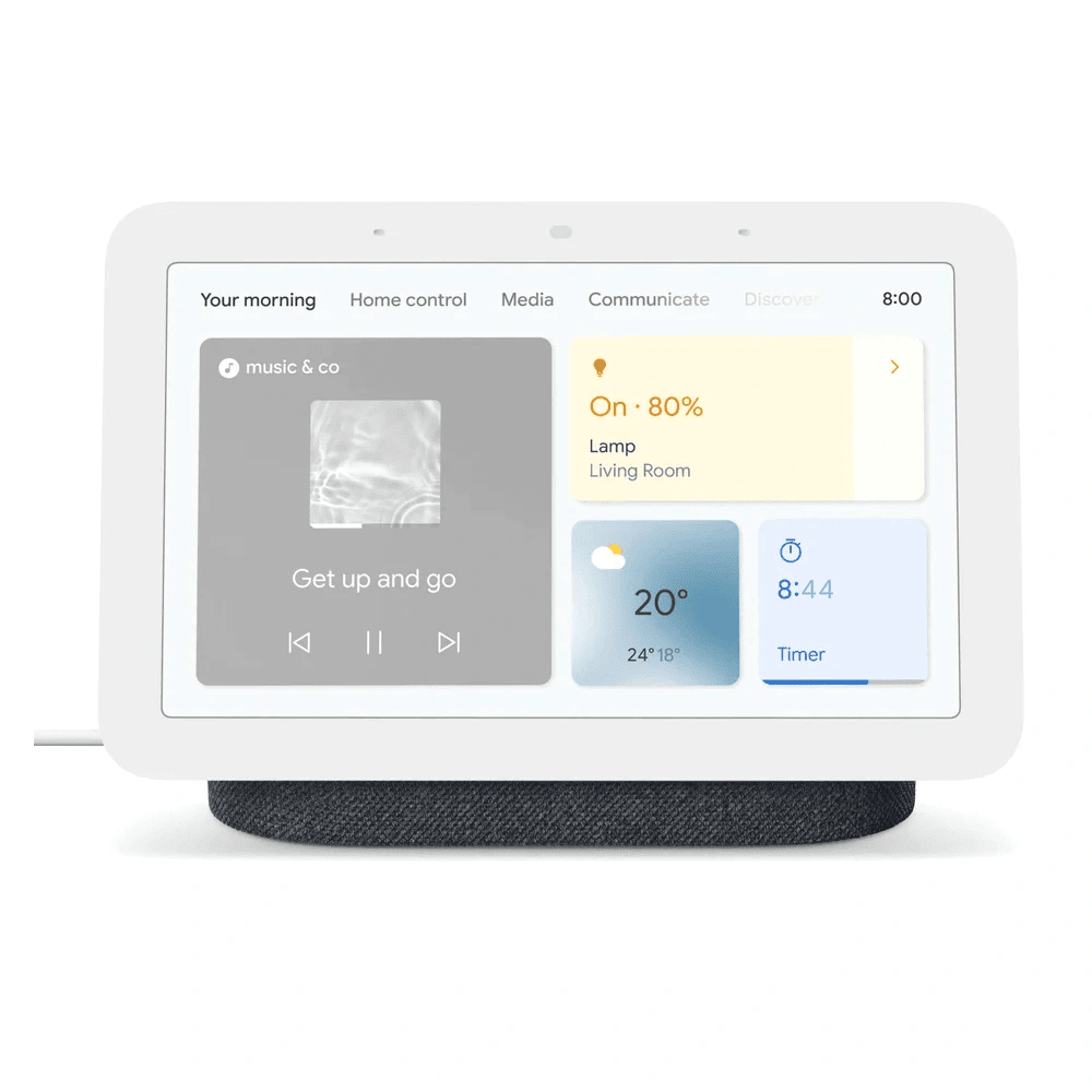 Google Nest Hub 2nd Generation 7 Inch Smart Display  Charcoal