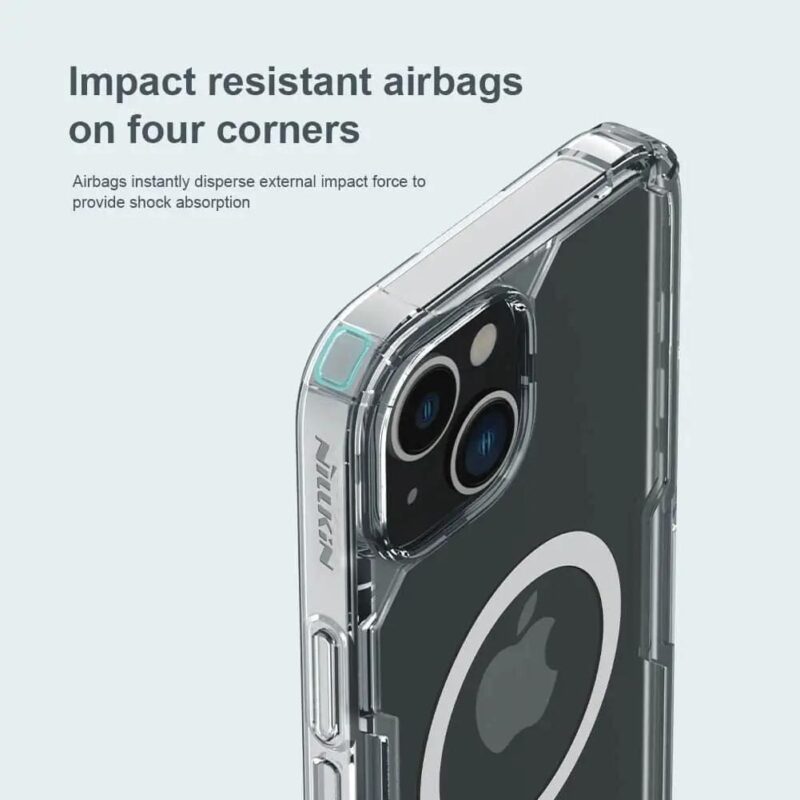 Nillkin Nature TPU Pro Magnetic Clear Case for Apple iPhone 15 Plus