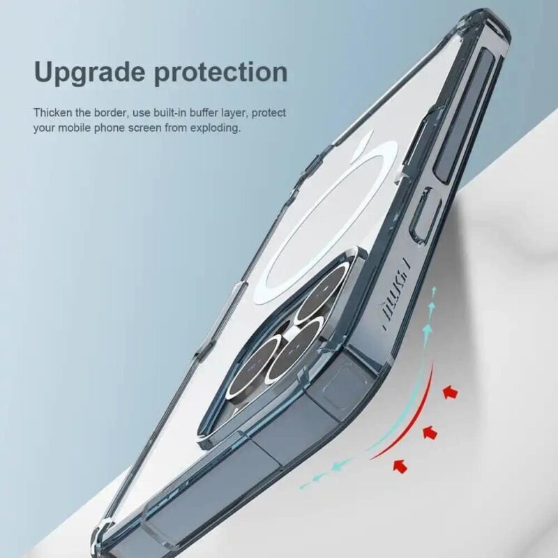 Nillkin Nature TPU Pro Magnetic Clear Case for Apple iPhone 15 Pro