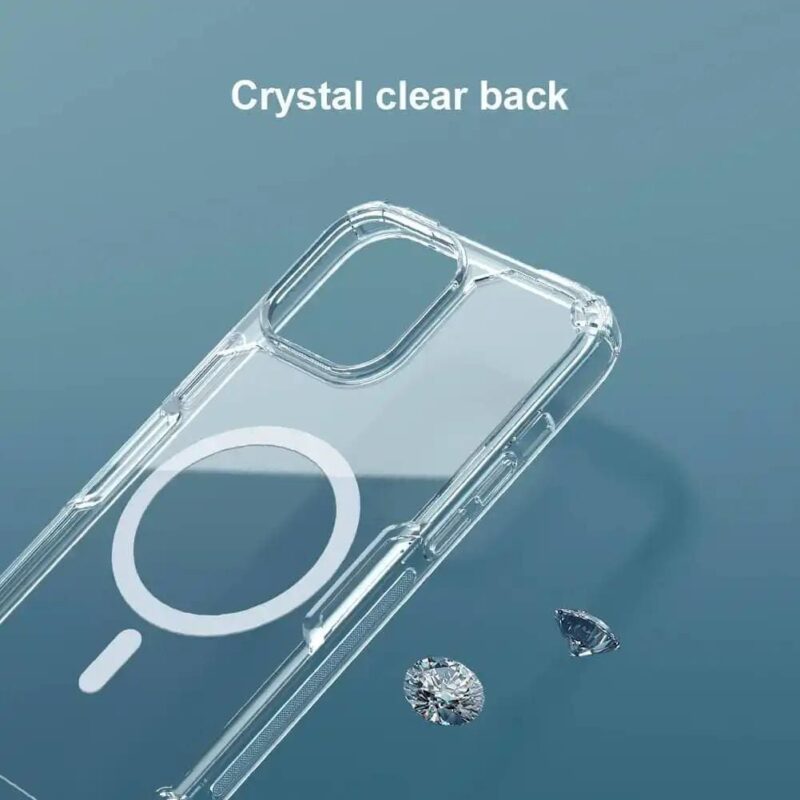 Nillkin Nature TPU Pro Magnetic Clear Case for Apple iPhone 15 Pro Max