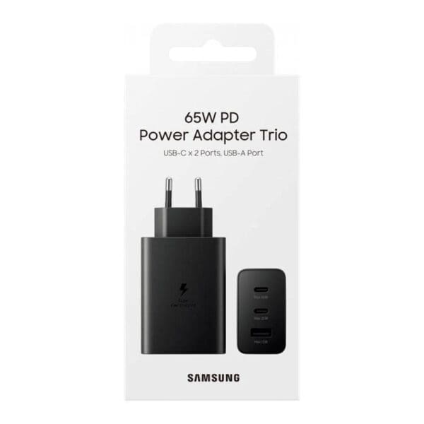 Samsung 65W Trio Power Adapter – Black