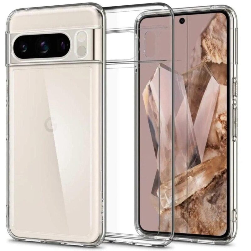 Spigen – Ultra Hybrid – Crystal Clear – Google Pixel 8 Pro Case