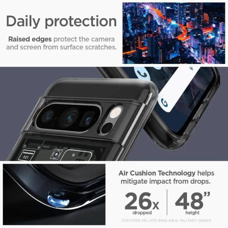 Spigen – Ultra Hybrid – Zero One – Google Pixel 8 Pro Case