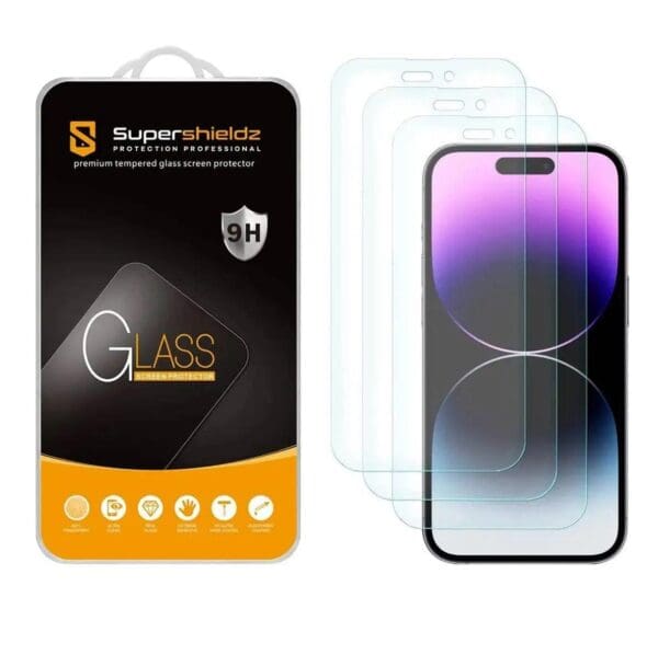 Supershieldz PRIVACY Tempered Glass for iPhone 14 Pro (Pack of 2)