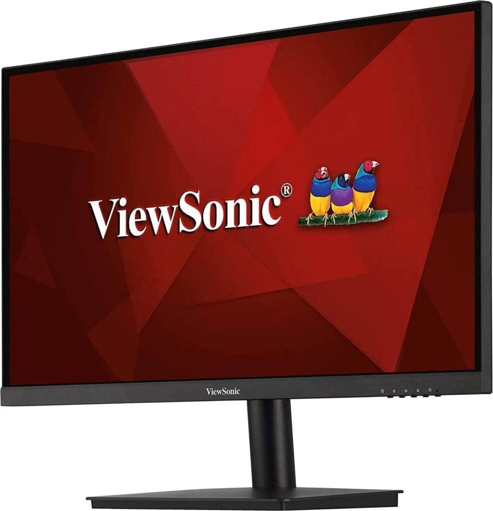 ViewSonic Monitor with Dual 2W speakers | VESA Mountable| Comfortable Viewing | EyeCare tech – 24 Inch (VA2406-MH)