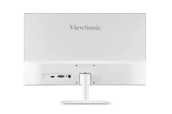 ViewSonic White Monitor| SuperClear® VAPanel| 3 Side Framless | EyeCare tech – 24 Inch (VA2430-H-W-6)
