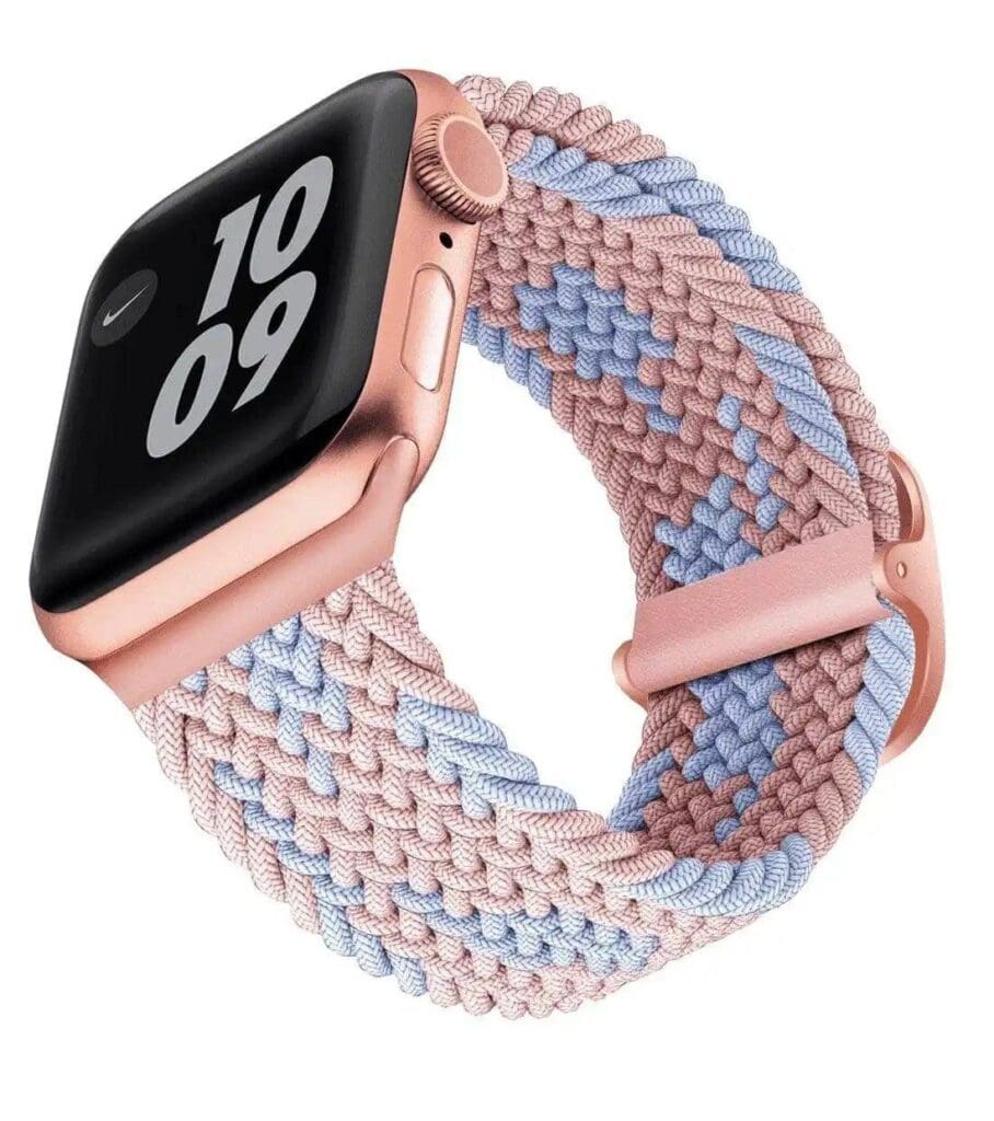 Viva Madrid Crisben Stretchable Braided Band for Apple Watch 42/44/45mm