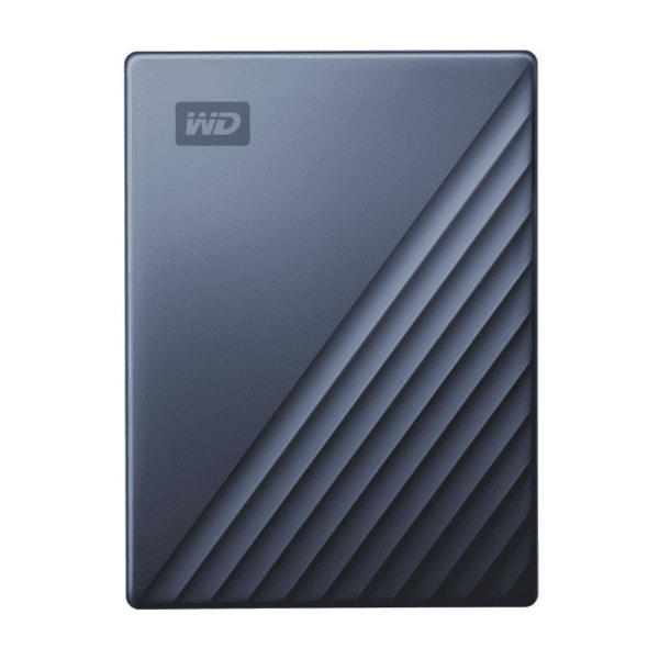 WD 4TB My Passport Ultra BLUE Portable External Hard Drive HDD, USB-C and USB 3.1 Compatible (WDBFTM0040BBL-WE)