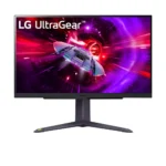 LG Gaming monitor | 27GR75Q-B | NVIDIA G-SYNC Compatible | AMD FreeSync Premium | 3-side Borderless | Tilt adjustable | pivot | Dynamic Action Sync | Black Stabilizer