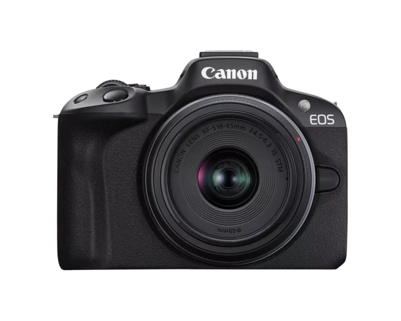 Canon EOS R50 RF-S 18-45mm F4.5-6.3 IS STM/RF-S 55-210mm F5-7.1 IS STM Twin kit | Camera & Lens