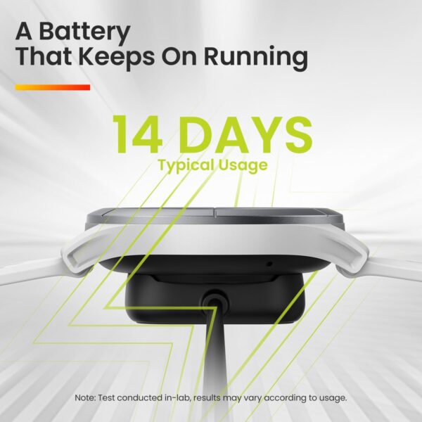 Amazfit Cheetah Round (Dual-Band GPS, Route Navigation & Offline Maps, Training Template, Heart Rate Monitor)