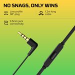 HyperX Cloud Earbuds II (14mm Drivers, Hard-Shell Case, 3.5mm Plug, Built-in Microphone, For PC, Mobile, Nintendo Switch)