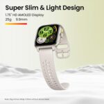 Amazfit Cheetah Square (Dual-Band GPS, Route Navigation & Offline Maps, Training Template, Heart Rate Monitor)