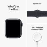 Apple Watch SE – 2nd Gen (40mm/44mm Aluminum Case & Sport Band, Fitness & Sleep Tracker, Crash Detection, Heart Rate Monitor, Retina Display, Water Resistant)