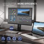 ViewSonic VG2455 (24-inch Full HD Monitor with Tilt, Swivel, Pivot and Height Adjustment)