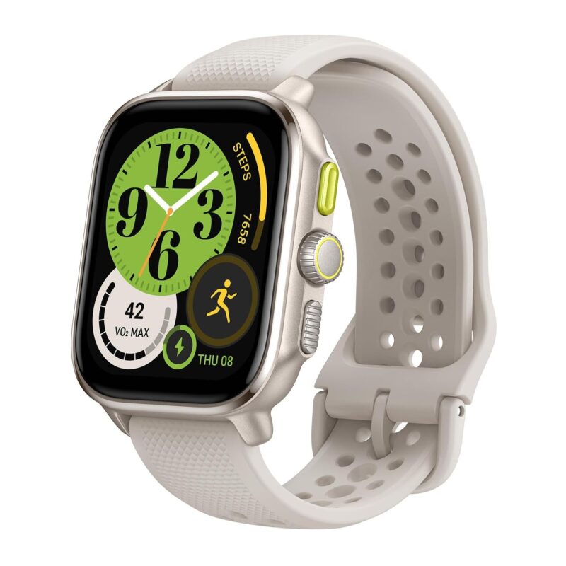 Amazfit Cheetah Square (Dual-Band GPS, Route Navigation & Offline Maps, Training Template, Heart Rate Monitor)