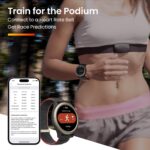 Amazfit Cheetah Pro (47mm Smart Watch with Dual-Band GPS, Route navigation, Offline Maps, Training Template, 1.45” AMOLED, 14-Day Battery)