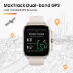 Amazfit Cheetah Square (Dual-Band GPS, Route Navigation & Offline Maps, Training Template, Heart Rate Monitor)