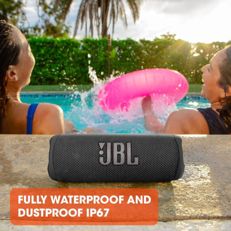JBL FLIP 6 (Portable Bluetooth Speaker, IP67, 12 Hours Playtime, JBL PartyBoost, Multiple Speaker Pairing, Indoor/Outdoor Use)