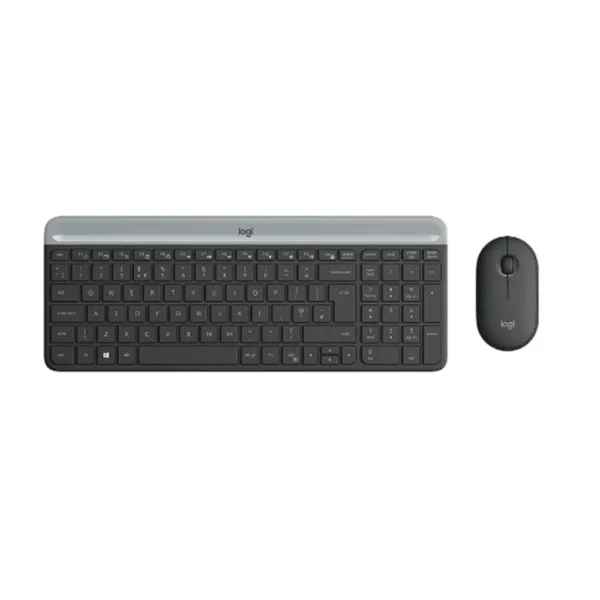 Logitech MK470 Slim | Wireless Keyboard & Mouse White