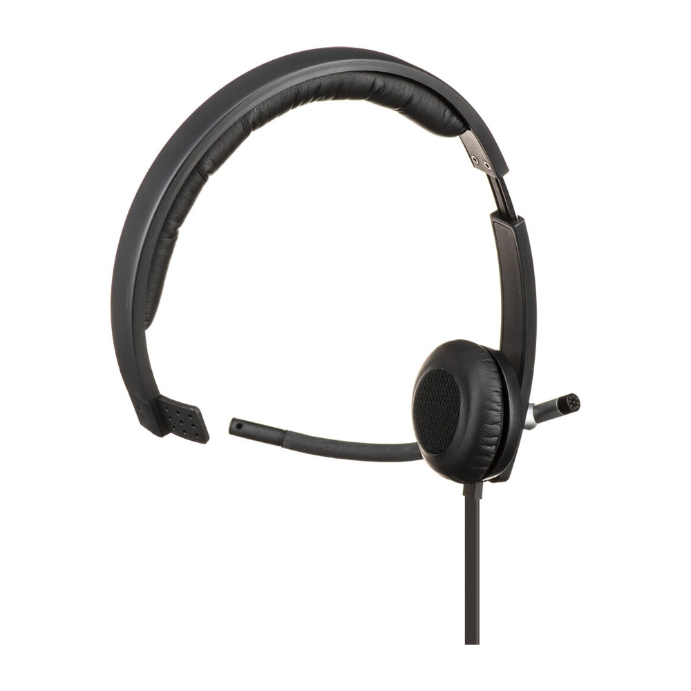Logitech H650e | Wired Business Headset with Noise-Cancelling Mic