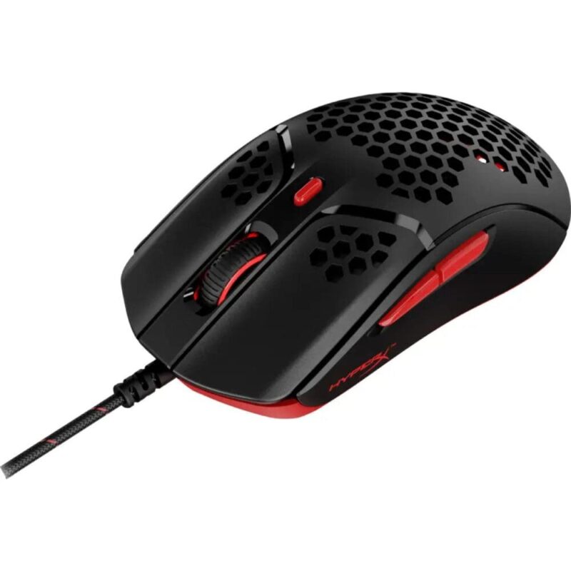 HyperX Pulsefire Haste USB Gaming Mouse Ultra Lightweight black-red