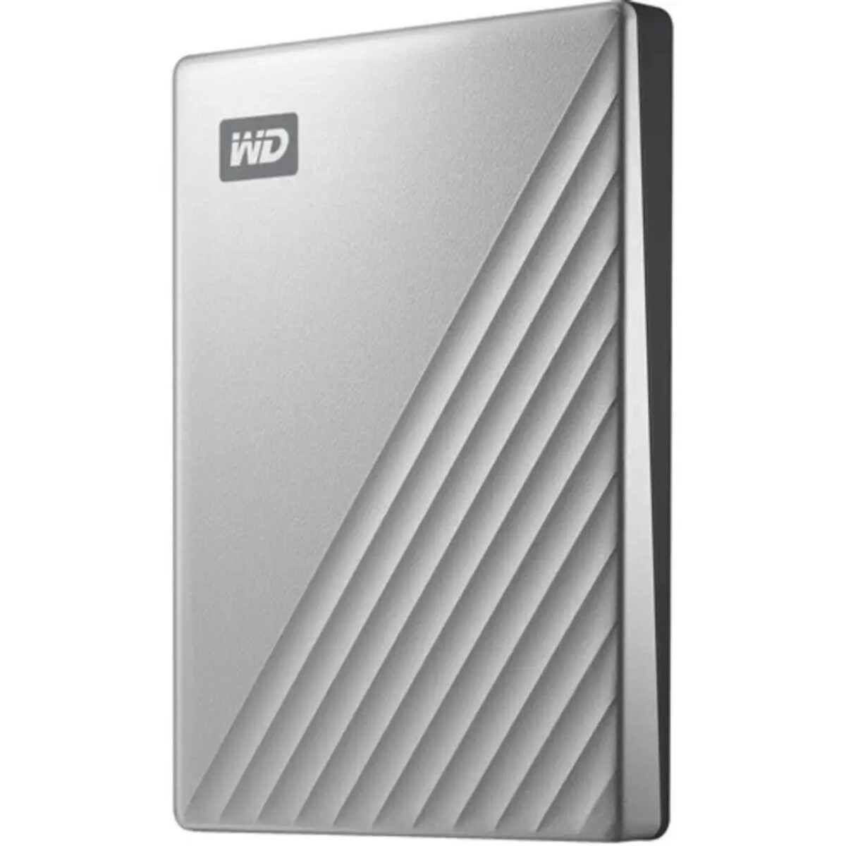 WD 1TB My Passport Ultra Silver Portable External Hard Drive HDD, USB-C and USB 3.1 Compatible (WDBC3C0010BSL-WE)
