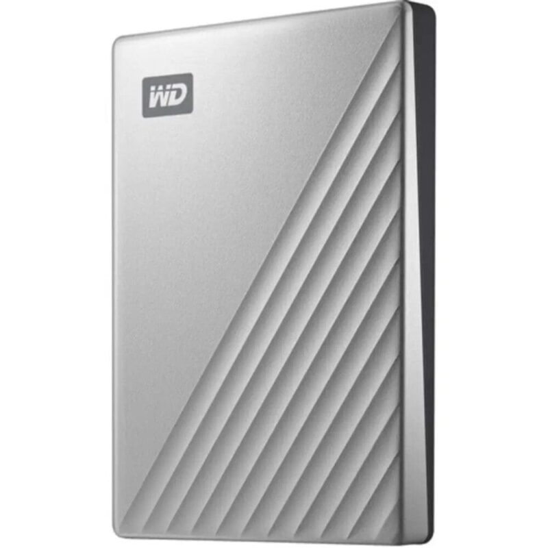 WD My Passport Ultra 1TB (Portable External Hard Drive, USB-C and USB 3.1 Compatible – Silver)