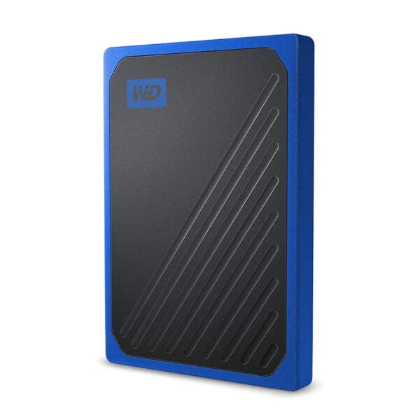 WD 500GB Plastic shock-resistant USB 3.1 Gen-1 Type-A Bus Powered 1.8″  (WDBY9Y5000ABT-WE)