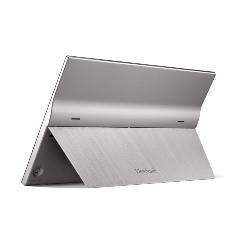 ViewSonic ULTRA-PORTABLE Monitor | TD1655 | Easily extend | One-cable solution for audiovisual | power, touch signal transmission | Flexible display setup |  work at any angle | Compact size | light weight | highly portable Sturdy durable design |Anti-slip Cover |  Pivot-able Display