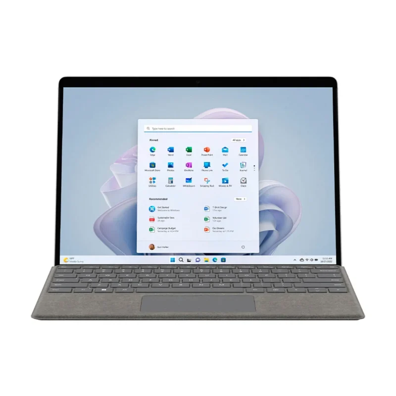 Microsoft UCI-00001 Surface Pro 9 | Intel Core I5-1235U | 256GB SSD | 16GB DDR5 | 13 Inch | With Keyboard