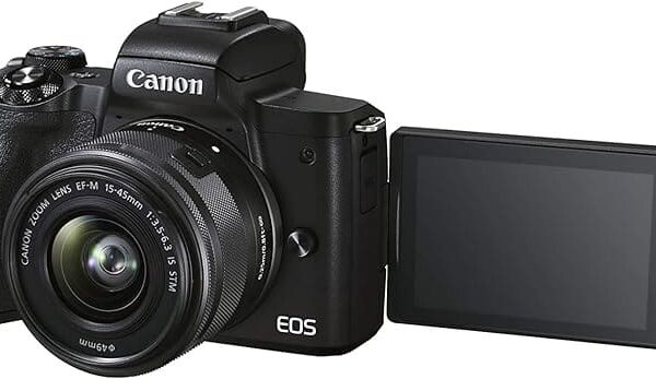 Canon EOS M50 Mark II EF-M15-45mm IS STM Kit | Camera & Lens