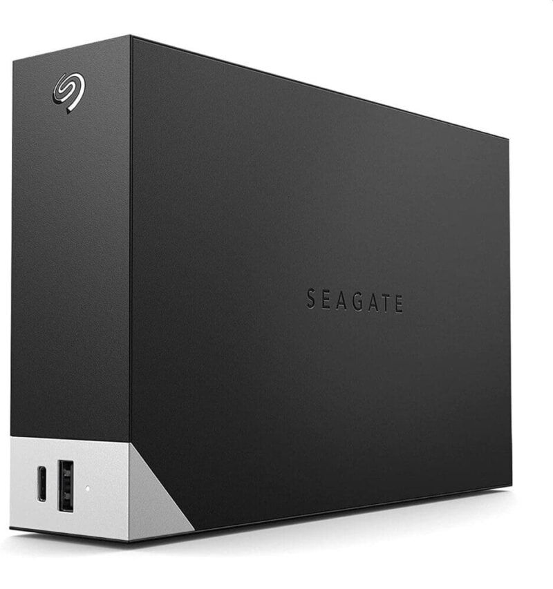 Seagate OneTouch HUB (External Hard Drive Desktop HDD, USB-C and USB 3.0 Port – for Desktop, Workstation, Laptop and Mac)