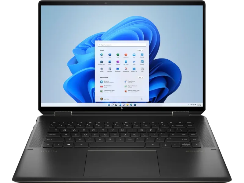 HP SPECTRE 16 74R48AV | CORE I7-13700H | 16GB DDR4 ON BOARD/512GB NVME | 16″ 3K+ (3072 x 1920) X360 TOUCHSCREEN | INTEL IRIS XE