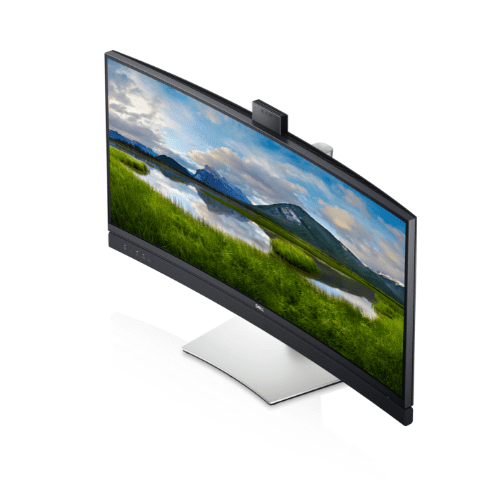 Dell C3422 | C3422WE | Curved |USB-C Monitor | Anti-Glare | Video Conferencing Monitor | Integrated IR Camera | integrated KVM switch/side-by-side