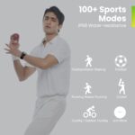 Amazfit Pop 3S (Smartwatch with 1.96″ AMOLED Display, BT Calling, SpO2, 12-Day Battery Life, AI Voice Assistance, 100 Sports Modes)