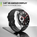 Amazfit Pop 3R (1.43″ Smartwatch, AMOLED Display, Bluetooth Calling, SpO2, 12-Day Battery Life, AI Assistant, 100 Sports Modes)