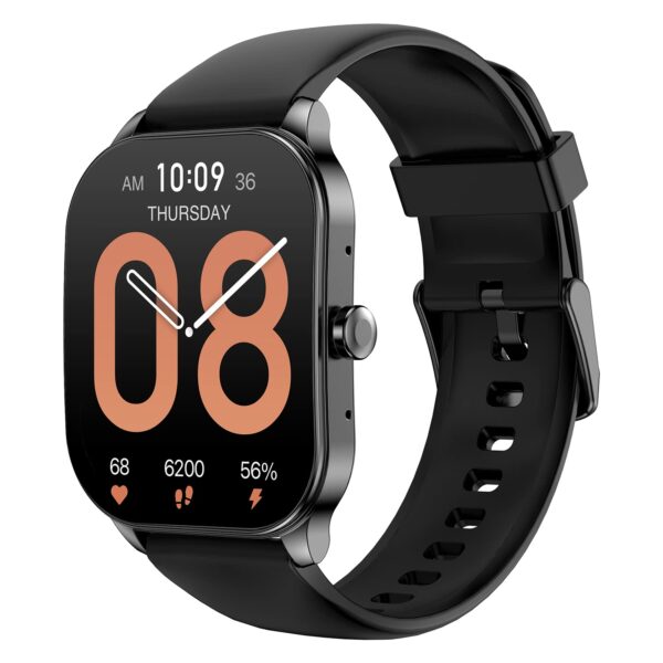 Amazfit Pop 3S (Smartwatch with 1.96″ AMOLED Display, BT Calling, SpO2, 12-Day Battery Life, AI Voice Assistance, 100 Sports Modes)