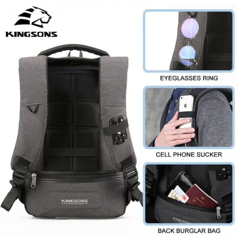 Kingsons KS3149W | 14-inch Backpack