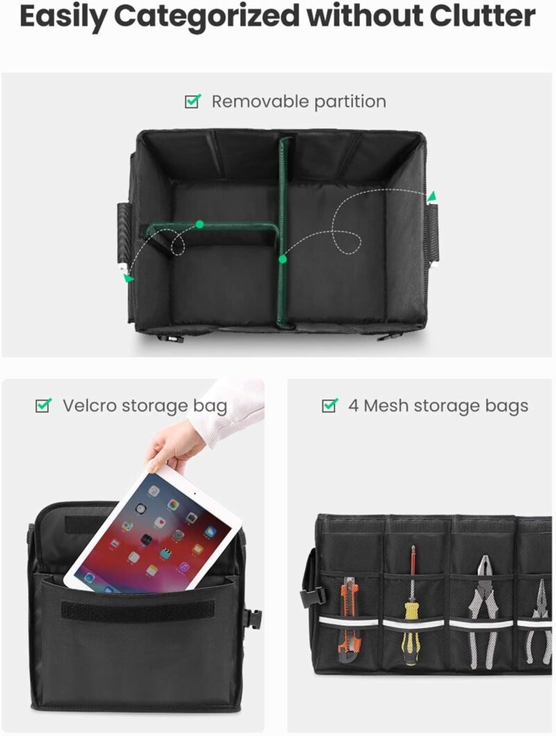 UGREEN 55L Waterproof Car Trunk Organizer