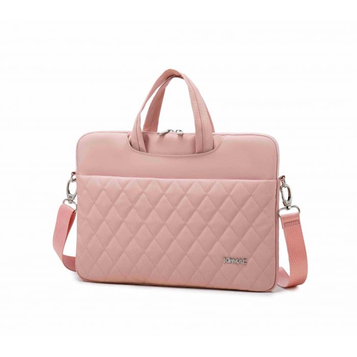 Kinmac Pink Embroidery KMC430 | 13 & 14-inch Laptop Bag