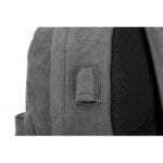 Kinmac Grey Canvas KMB438 | 16-inch Backpack