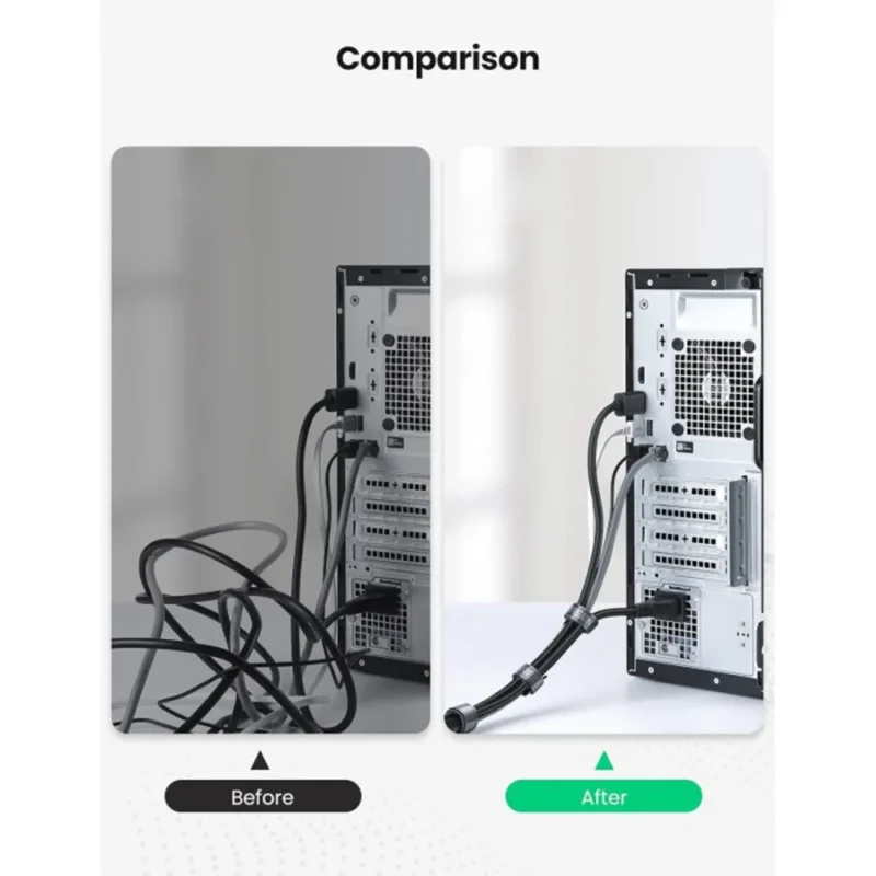 UGREEN Cable Management Tie (Pack of 20)