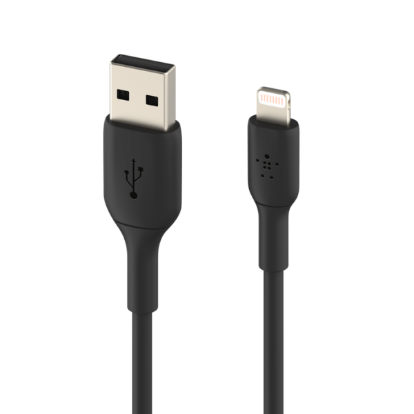 Belkin BoostCharge USB-A to Lightning Cable (CAA008BT1MBK) | Sync & Charge Cable