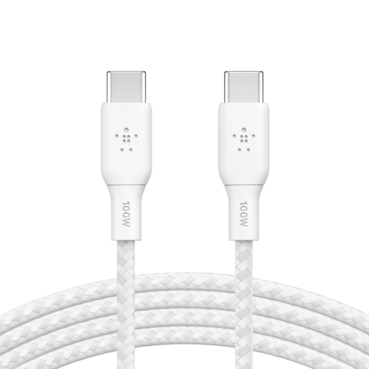Belkin BoostCharge USB-C to USB-C Cable 100W (CAB014BT3MWH) | Fast Charge & Sync Cable