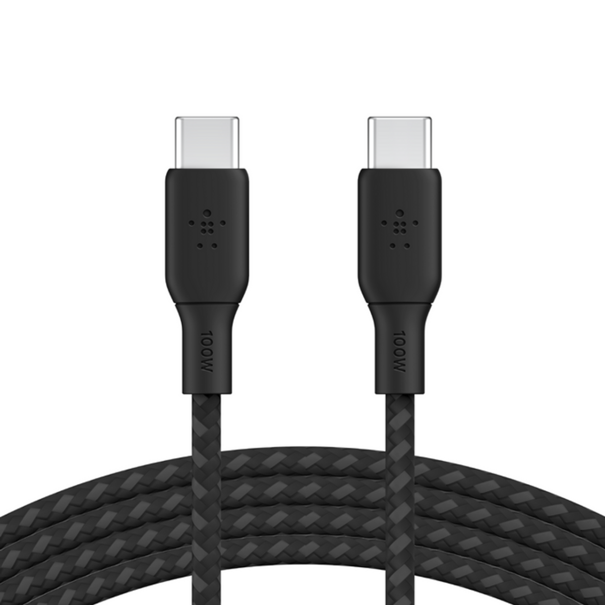 Belkin BoostCharge USB-C to USB-C Cable 100W (CAB014BT3MBK) | Fast Charge & Sync Cable