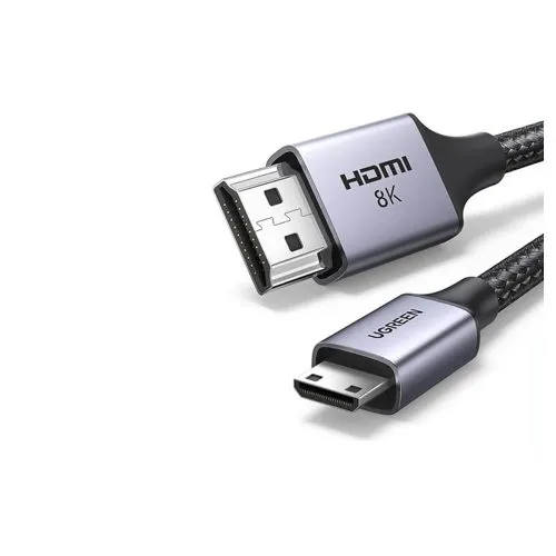 UGREEN 8K Micro HDMI To HDMI CABLE 2M (15517)