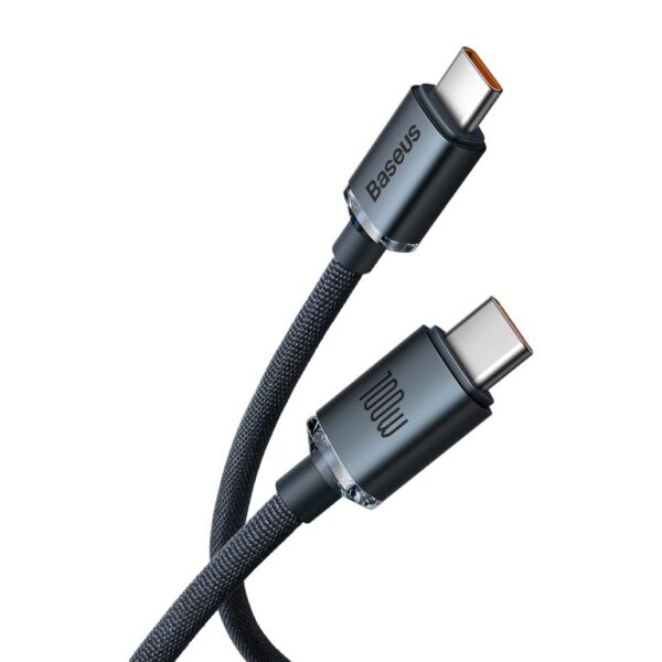 Baseus Crystal Shine Series Fast Charging Data Cable Type-C to Type-C